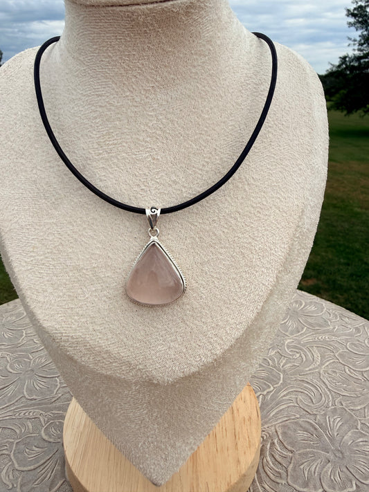 Rose Quartz Pendant