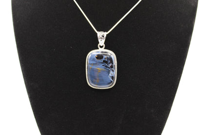 Rectangular Pietersite Pendant