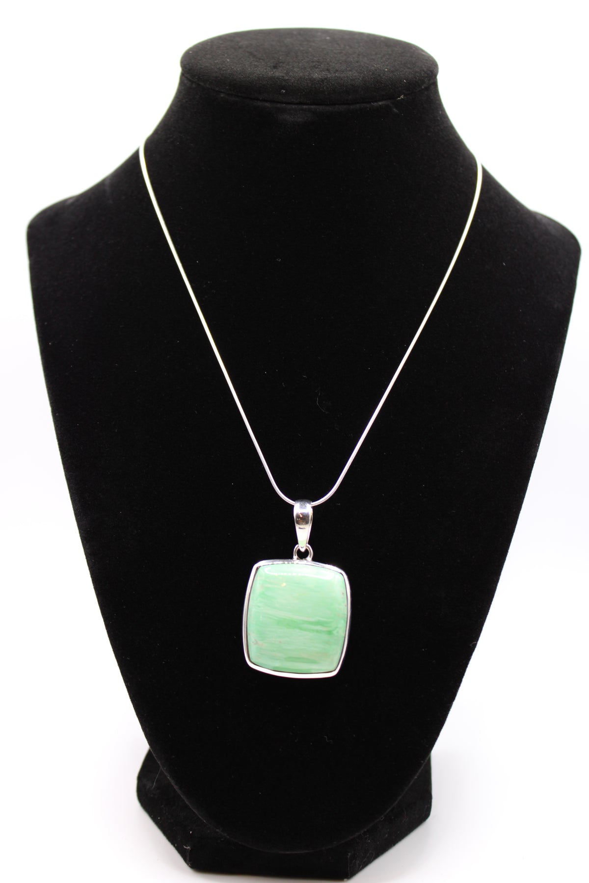Square Variscite Pendant