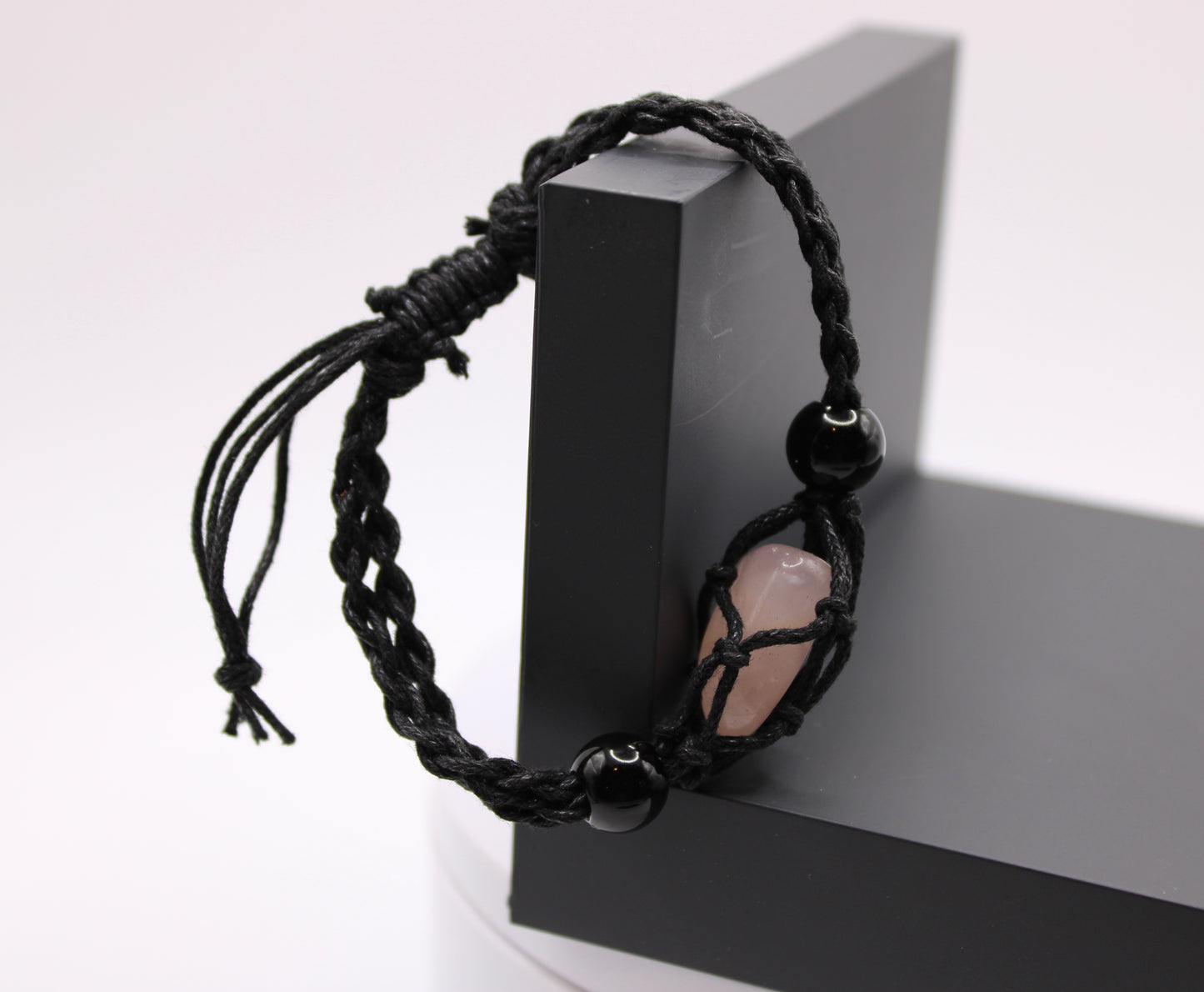 Adjustable Crystal Cage Rope Bracelets