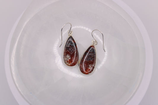 Tear Drop Crazy Lace Earrings