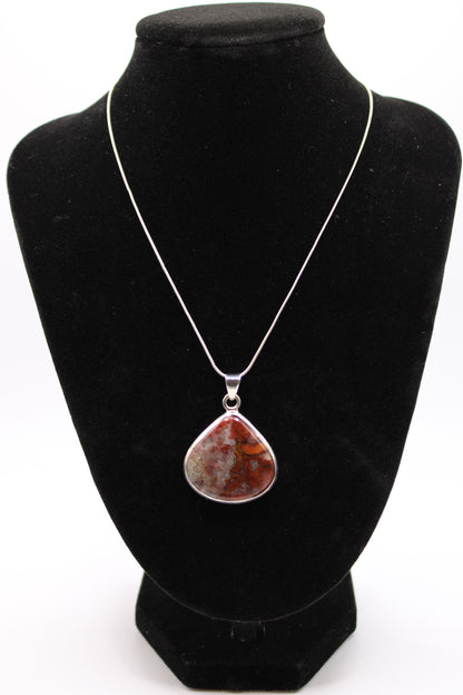 Tear Drop Crazy Lace Agate