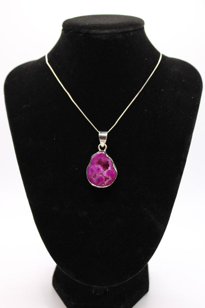 Pink Geode Druzy