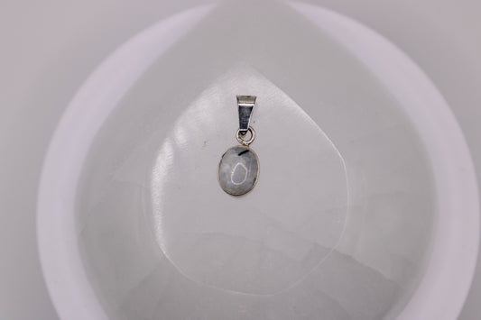 Round Moonstone Pendant