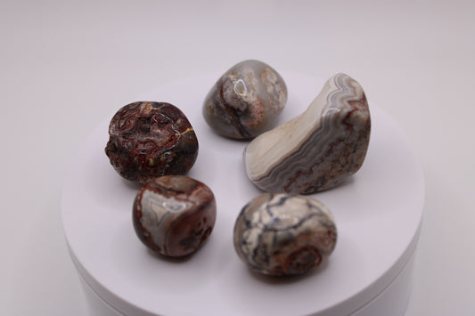 Tumbled Mexican Agate Crystal