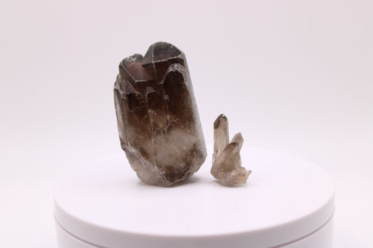 Rough Dark Smoky Quartz Crystal