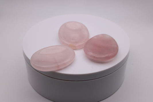 Rose Quartz Worry Stone