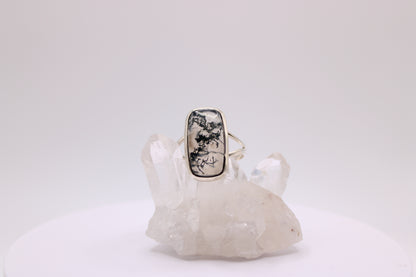 Moss Agate Ring
