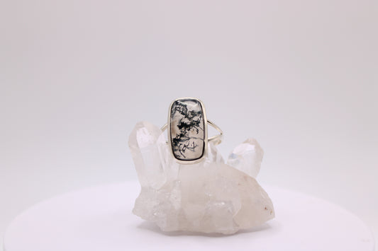 Moss Agate Ring