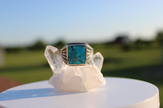 Turquoise Native Style Ring