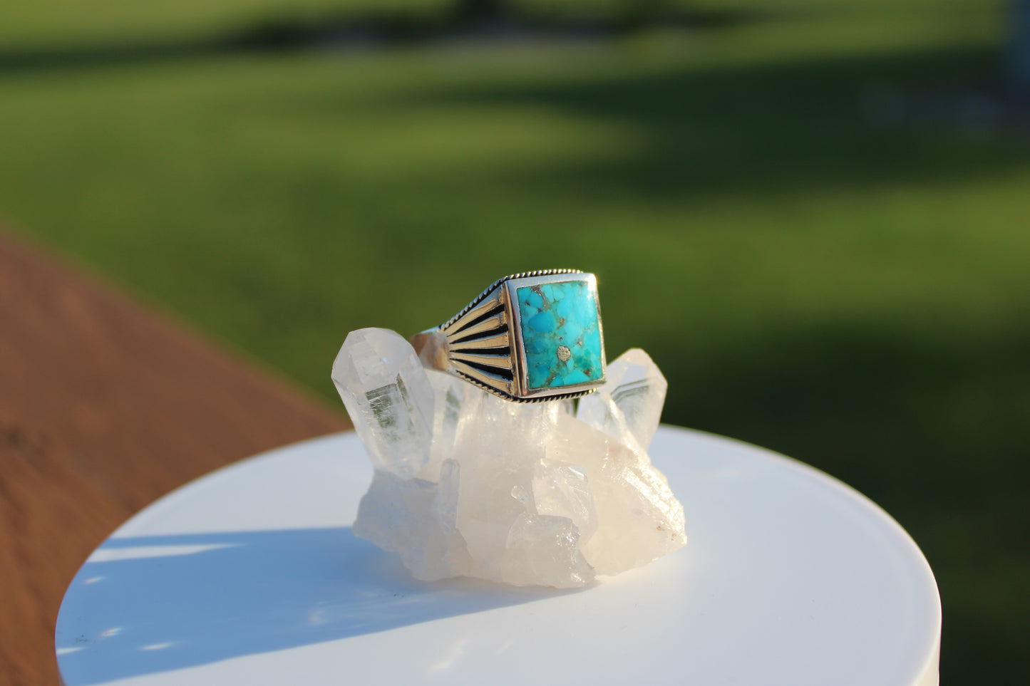 Turquoise Native Style Ring