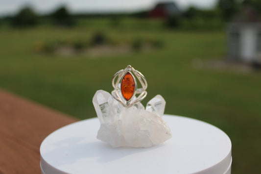 Rotating Amber Ring