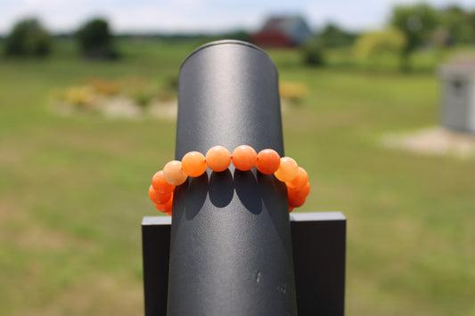 10mm Carnelian Bracelet