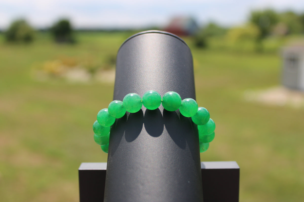 10mm Jadeite Bracelet