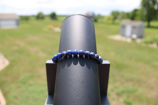 6mm Lapis Lazuli Bracelet