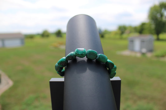 Malachite Tumble Stoned Bracelet