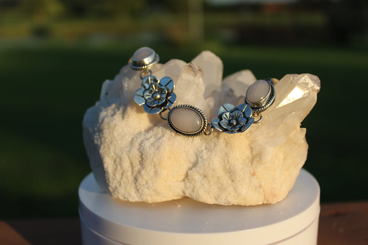 Milky Quartz Bracelet