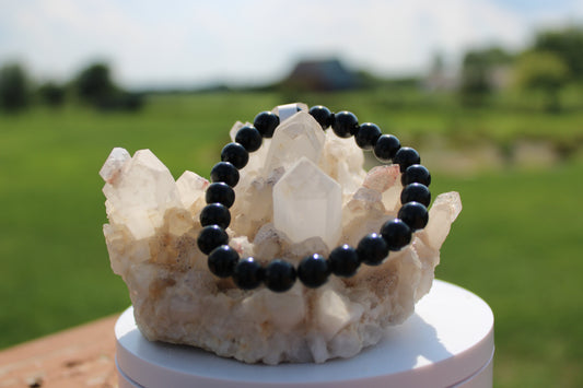 8MM Black Tourmaline Bracelet
