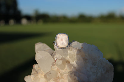 Square Thomsonite Ring