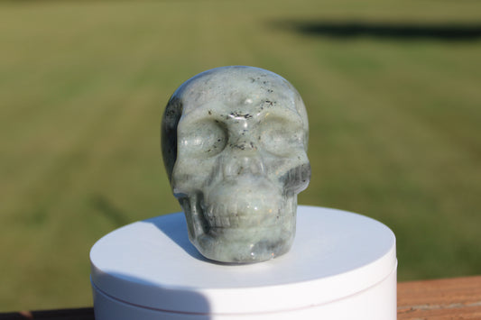Labradorite Skull