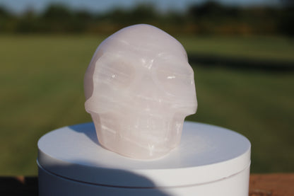 Mangano Calcite Skull
