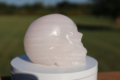 Mangano Calcite Skull