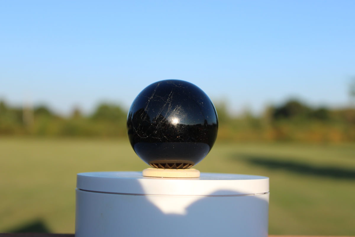 Black Tourmaline Sphere