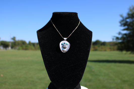 Bobby Platero Cowboy Hat Pendant