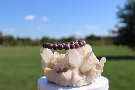 8MM Lepidolite Bracelet