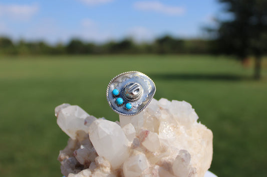 Bobby Platero Cowboy Hat Ring