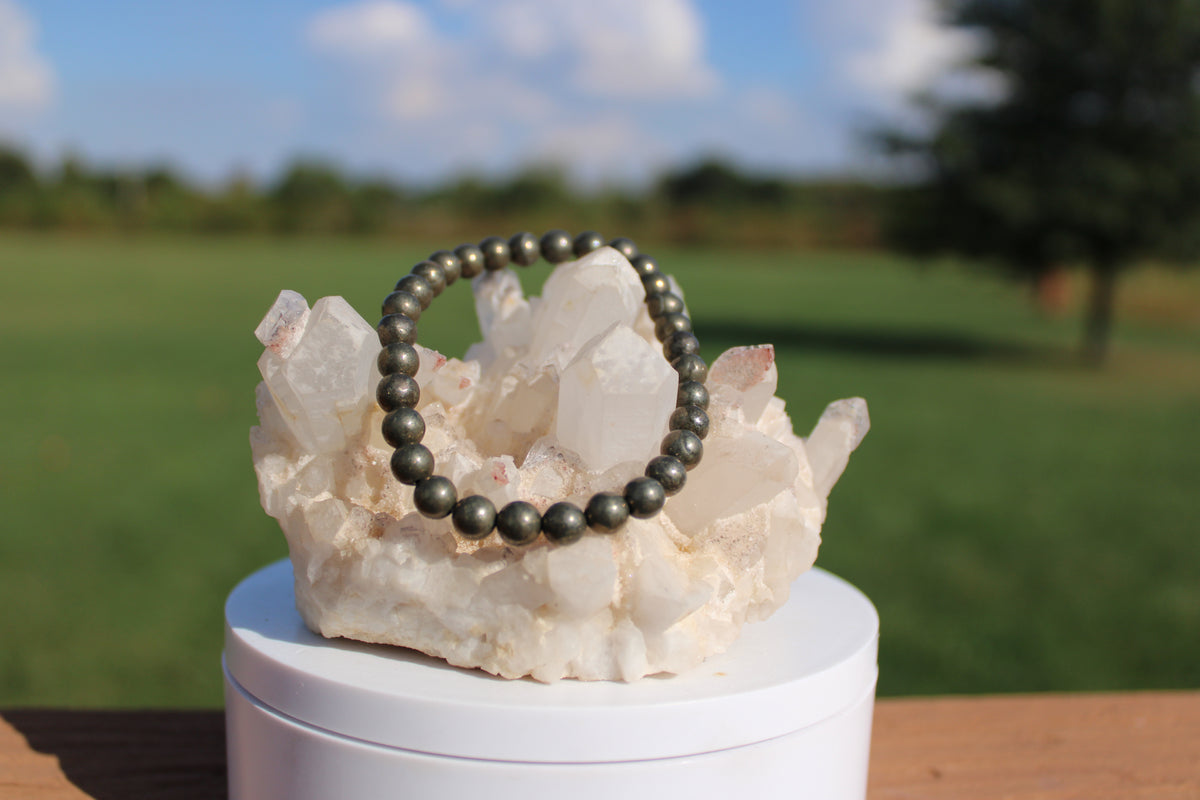 6MM Pyrite Bracelet