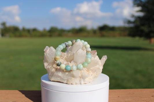 8MM Amazonite Bracelet