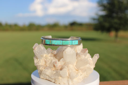 Francis Yazzie Turquoise Cuff