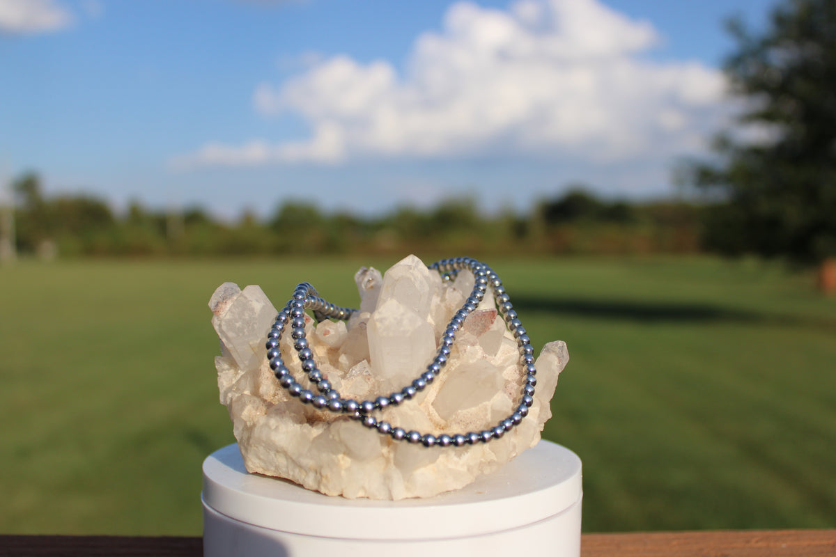 18 inch 6mm Sterling silver Pearls