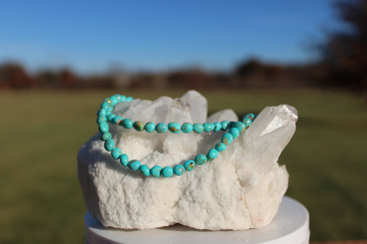 Naomi Garcia Turquoise Beaded Necklace