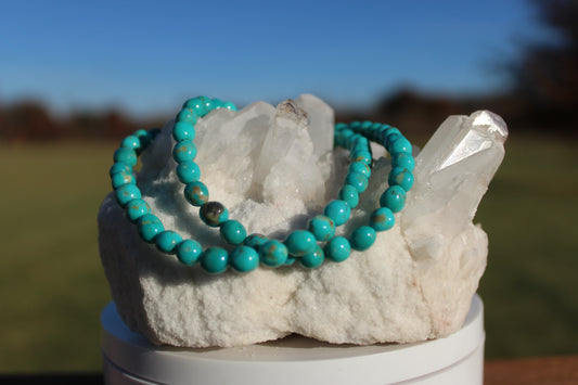 Naomi Garcia Turquoise Beaded Necklace