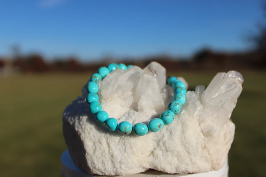 Naomi Garcia Turquoise Beaded Bracelet
