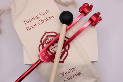 Chakra Weighted Aluminum Tuning Forks