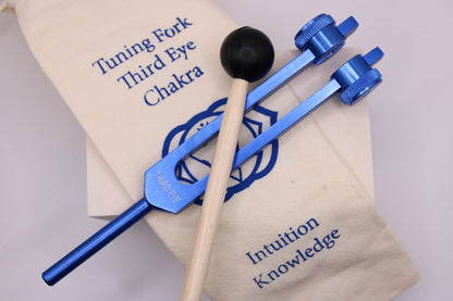 Chakra Weighted Aluminum Tuning Forks